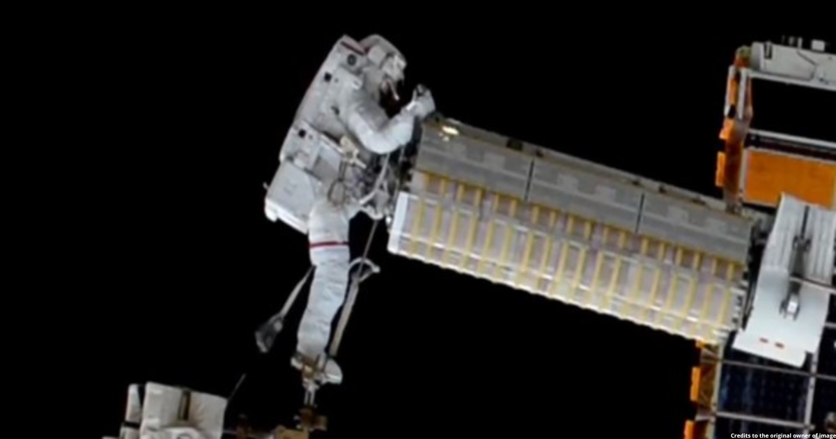 NASA astronauts successfully install new roll-out solar array on space station